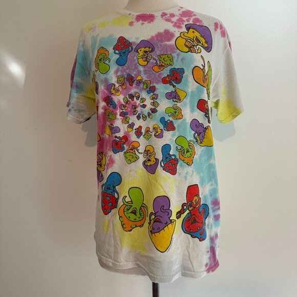 Liquid Blue 2016 Grateful Dead Tops - Liquid Blue 2016 Grateful Dead Spiral Dancing Bears Tie Dye T Shirt Sz M